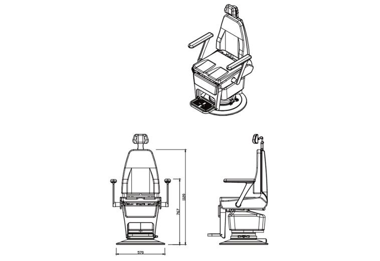 Конструкция кресла Chammed GX-100
