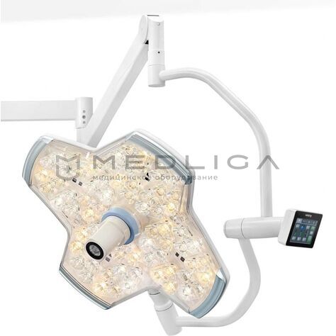 Mindray HyLED X9/X9, Конструкция светильника: Потолочный двухкупольный, 2, MEDLIGA Mindray HyLED X9/X9, Конструкция светильника: Потолочный двухкупольный, 2